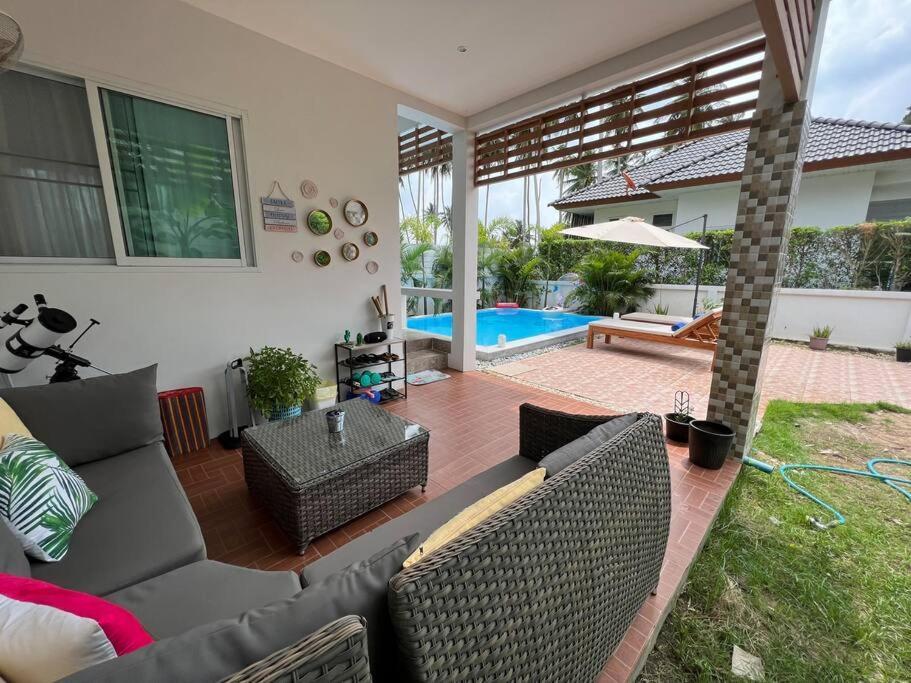 Holiday House Near Lamai With Swimming Pool. 2 Bedrooms Amphoe Koksamui Екстериор снимка